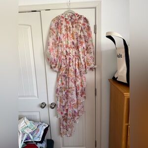 Floral Long Sleeve Maxi Dress